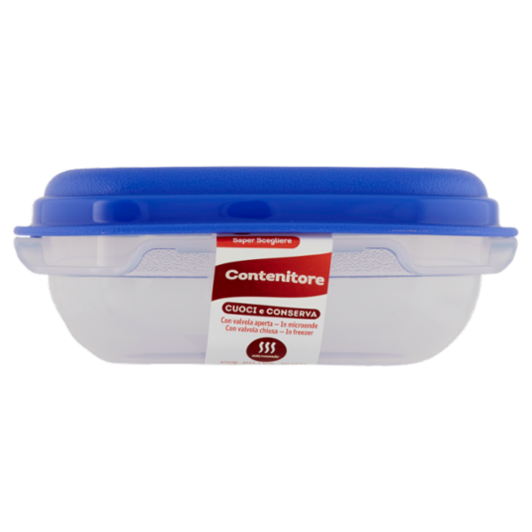 Consilia Saper Scegliere Contenitore Quadrato con Valvola Fresh Wave 0,50 l