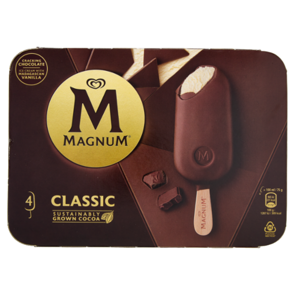 Magnum Classic 4 gelati 300 g