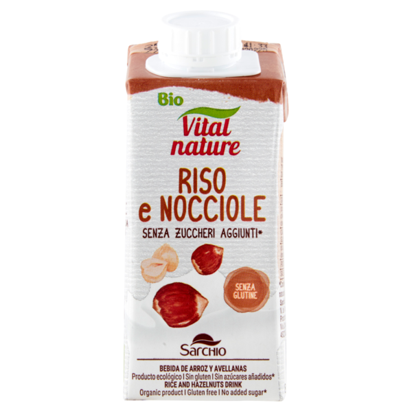 Vital Nature Biologico Riso e nocciole 200 ml