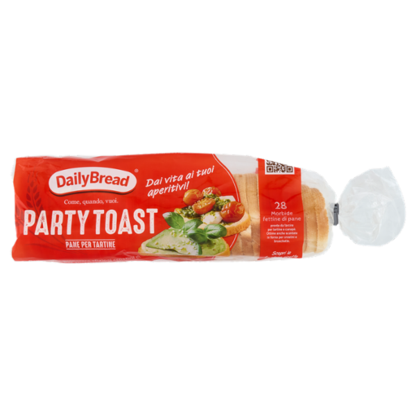 DailyBread Party Toast Pane per Tartine 250 g