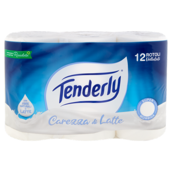 Tenderly Carezza di Latte Rotoli Vellutati 12 pz