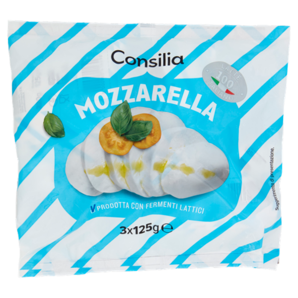 Consilia Mozzarella 3x125 g