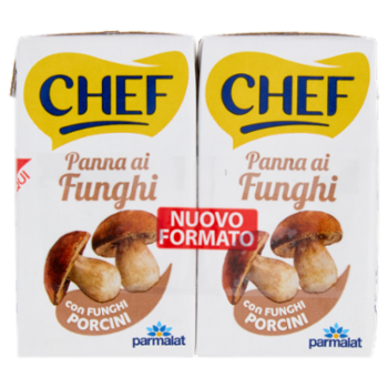 Chef Panna Ai Funghi 2 x 125 Ml