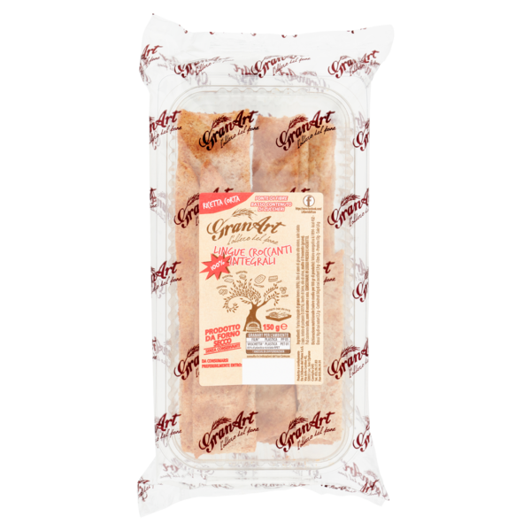 GranArt Lingue Croccanti 100% Integrali 150 g