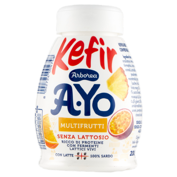 Arborea Ayo Kefir Multifrutti Senza Lattosio 200 g