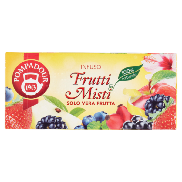 Pompadour Infuso Frutti Misti bustine 20 x 3 g