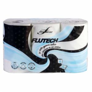 Flutech Carta Igienica 4 Veli 6 Rotoli