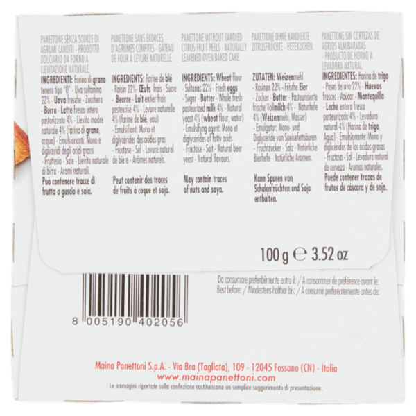 Mini il Panettone senza canditi 100 g