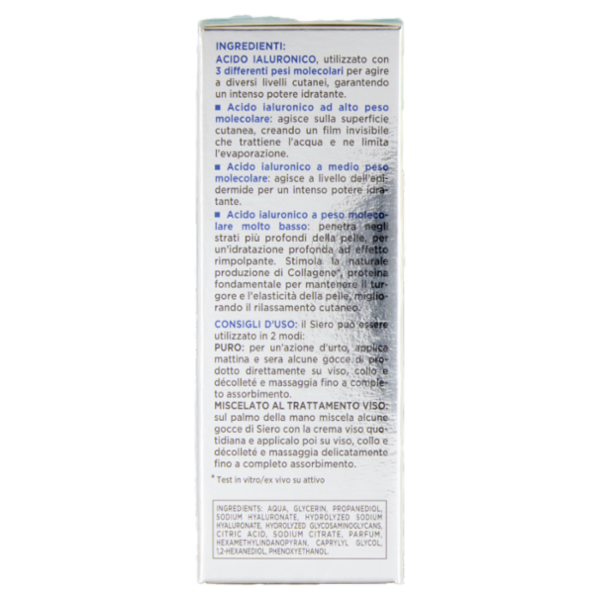 Clinians Intense A Lifting Rughe Siero Concentrato Acido Ialuronico 330 mg 30 mL