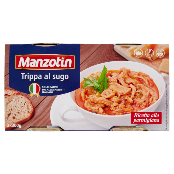 Manzotin Trippa al sugo 2 x 300 g