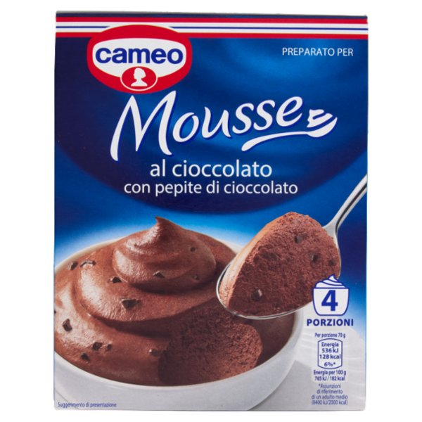 cameo Preparato per Mousse al cioccolato con pepite di cioccolato 98 g