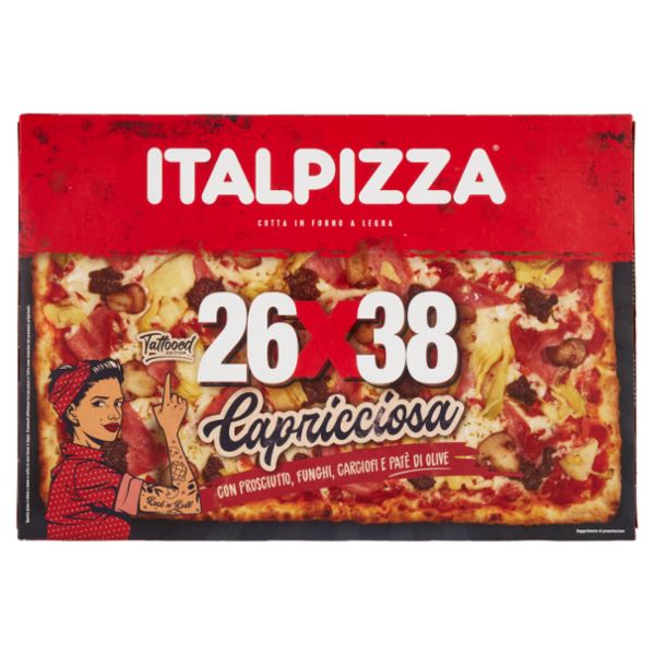 Italpizza 26x38 Capricciosa 585 g