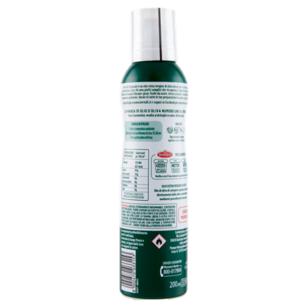 Bertolli Olio Extra Vergine di Oliva Originale Spray 200 ml