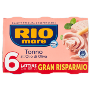 Rio Mare Tonno All'Olio Di Oliva 6 x 65 g
