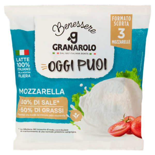 Granarolo Benessere Oggi Puoi Mozzarella 3 x 100 g