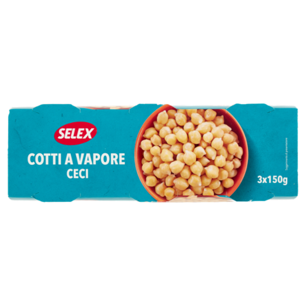 Selex Ceci Cotti a Vapore 3x150 g