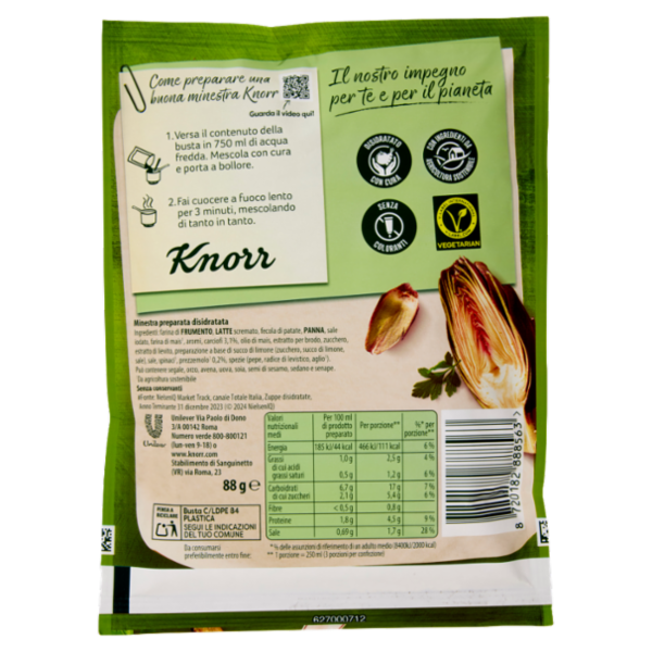 Knorr Crema Carciofi 88 g