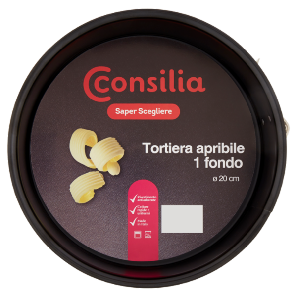 Consilia Saper Scegliere Tortiera apribile 1 fondo Ø 20 cm