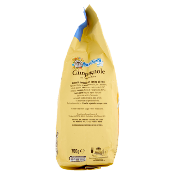 Mulino Bianco Campagnole Biscotti con Farina di Riso 700g