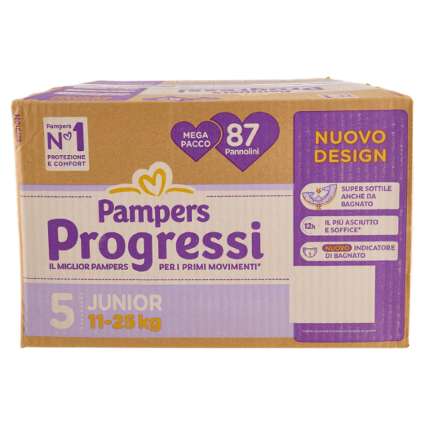 Pampers Progressi Junior 87 pz