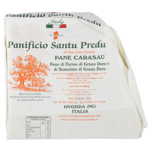 Panificio Santu Predu Pane Carasau 900 g
