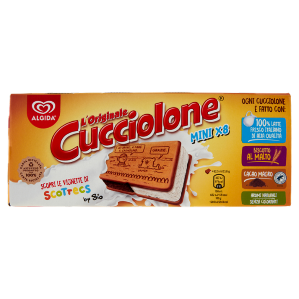 Algida l'Originale Cucciolone Mini 8 x 270 g