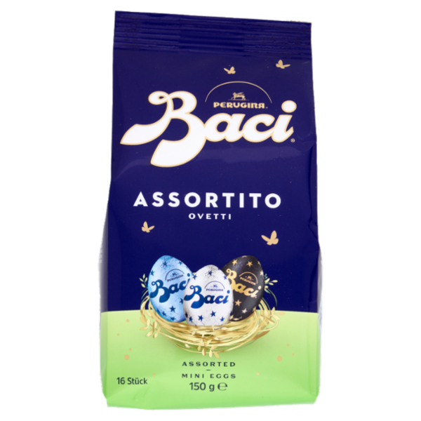 BACI PERUGINA Ovetti Cioccolato Assortiti Sacchetto 150g