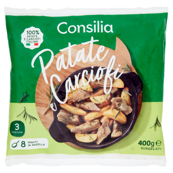 Consilia Patate e Carciofi Surgelati 400 g