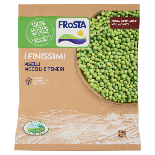 FRoSTA i Finissimi Piselli Piccoli e Teneri Surgelati 850 g