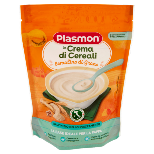Plasmon la Crema di Cereali Semolino di Grano 200 g