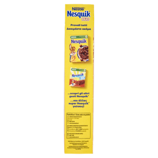 NESQUIK Duo Palline al Cacao e Cioccolato Bianco 325 g