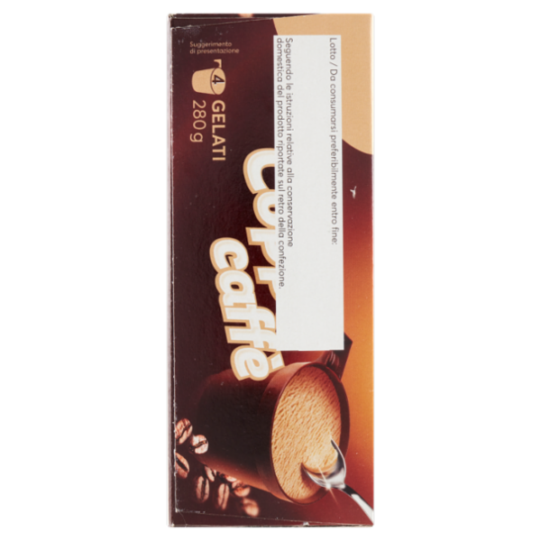 Selex 4 Coppe di Gelato al Caffé 280 g