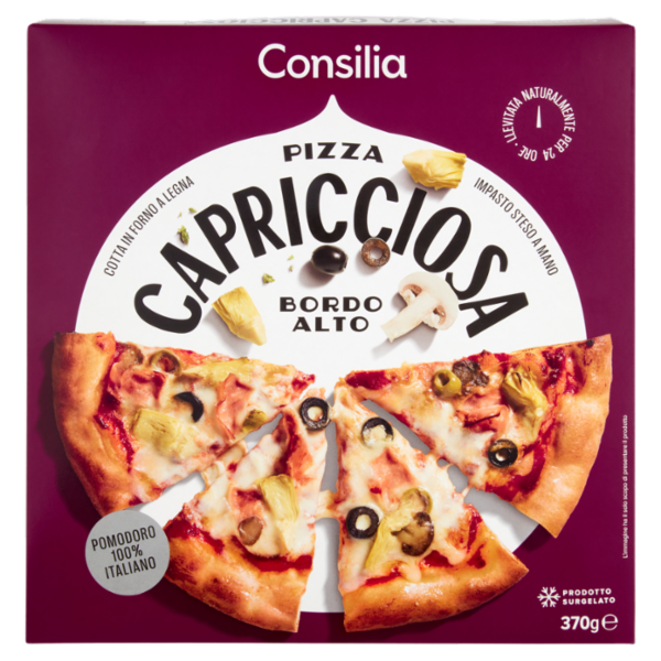 Consilia Pizza Capricciosa Surgelata 370 g