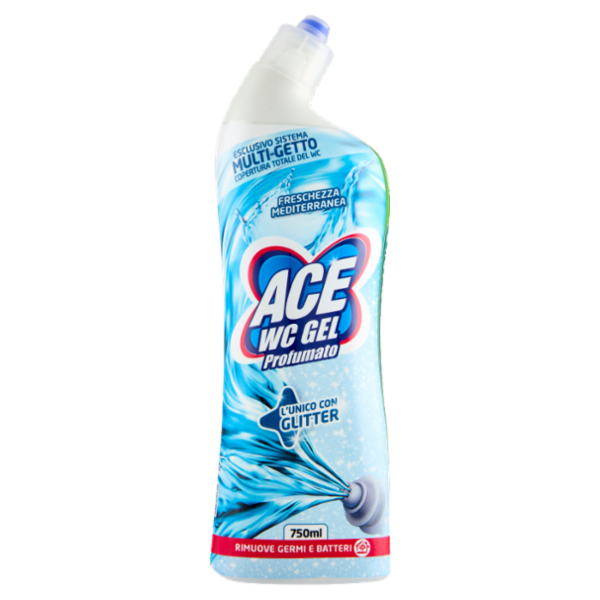 Ace Wc Gel Profumato Freschezza Mediterranea Multi-Getto 750 ml