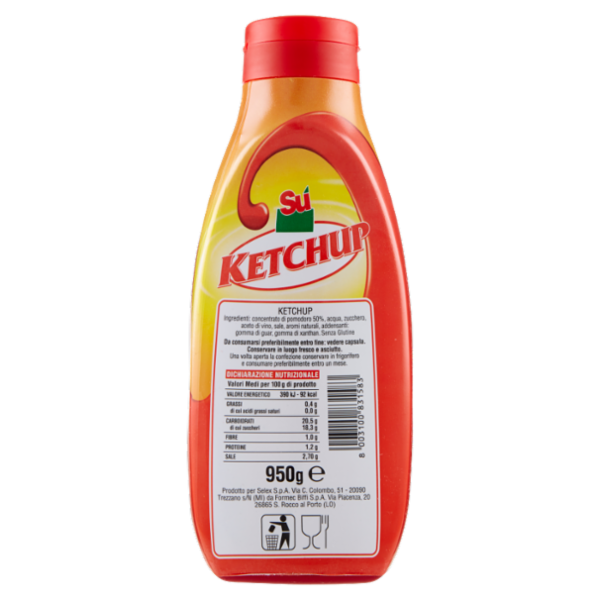 Sù Ketchup Twister 950 g