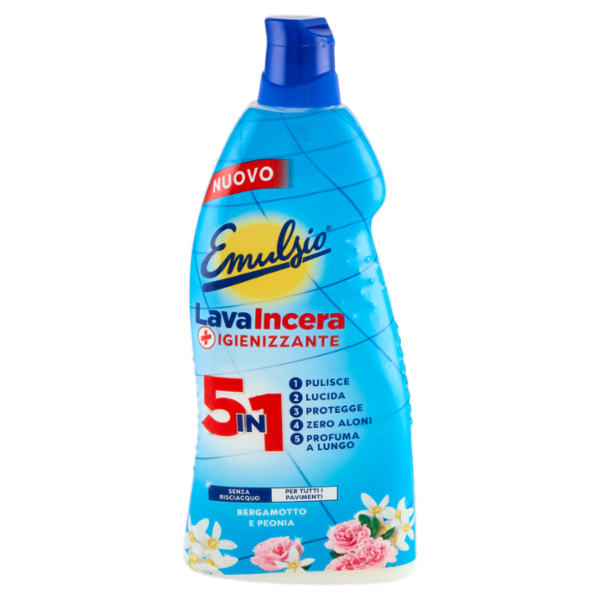 Emulsio LavaIncera Igienizzante 5in1 Bergamotto e Peonia 875 ml