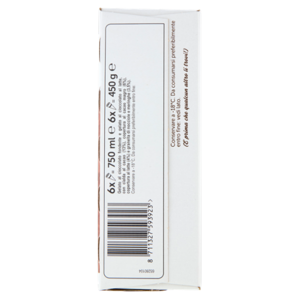 Cornetto Sbagliato 6 x 75 g