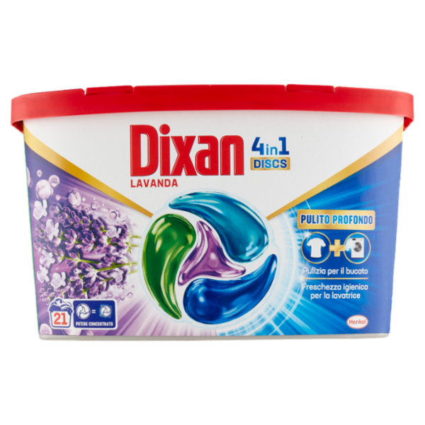 DIXAN Discs Lavanda 21pz (346,5g)