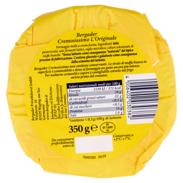 Bergader Cremosissimo l'Originale 350 g