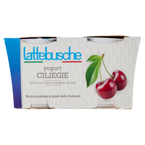 lattebusche yogurt Ciliegie 2 x 125 g