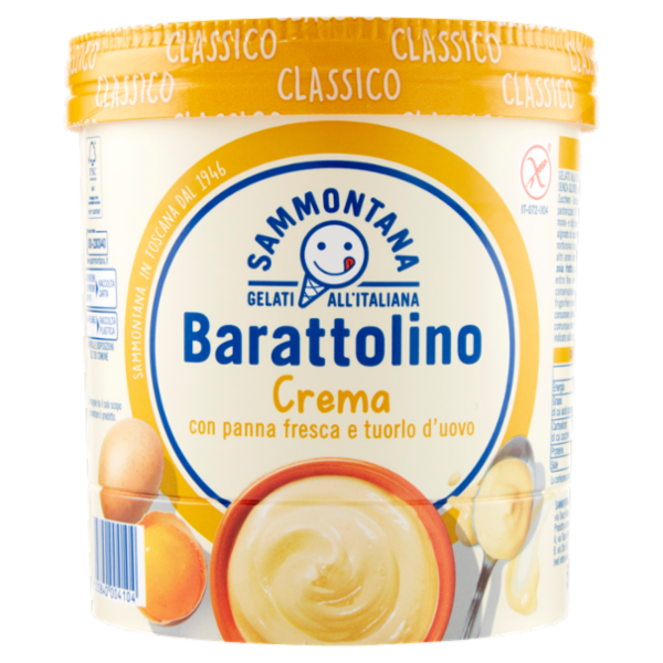 Sammontana Barattolino Classico Crema 500 g