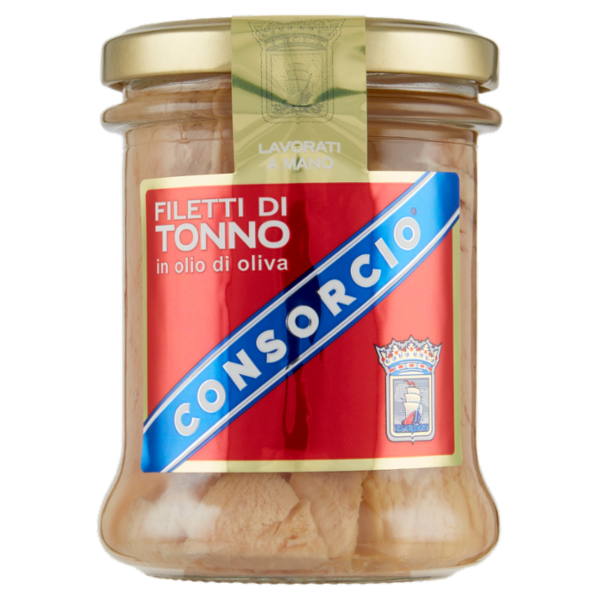 Consorcio Filetti di Tonno in olio di oliva 195 g