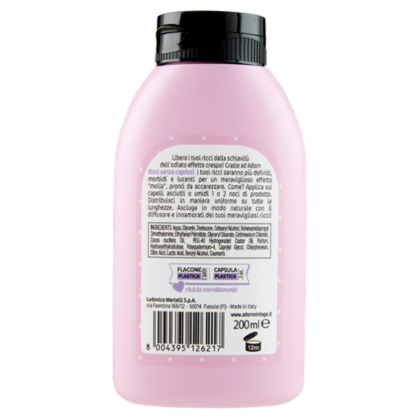 Adorn Caring Crema Ricci Anticrespo Ricci senza capricci 200 ml