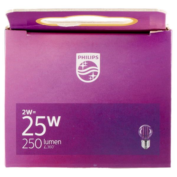 Philips Led sfera filamento 25W E27 2700K