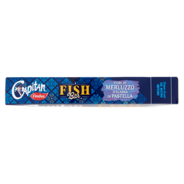 Capitan Findus Fish Bar Fiori di Merluzzo D'Alaska in Pastella 240 g