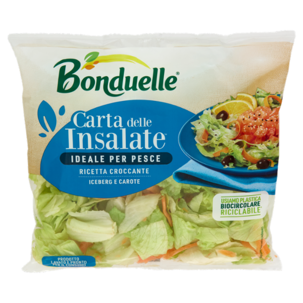Bonduelle Carta delle Insalate Ricetta Croccante 230 g