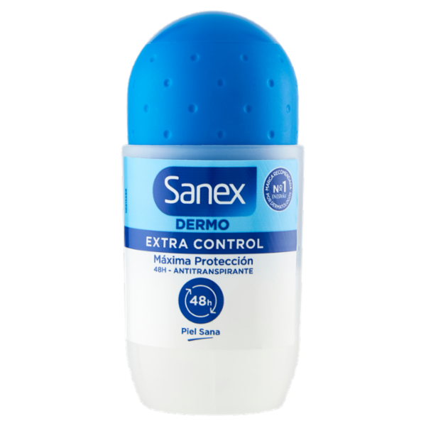 Sanex deodorante roll-on Dermo Extra Control antitraspirante 48h 50 ml