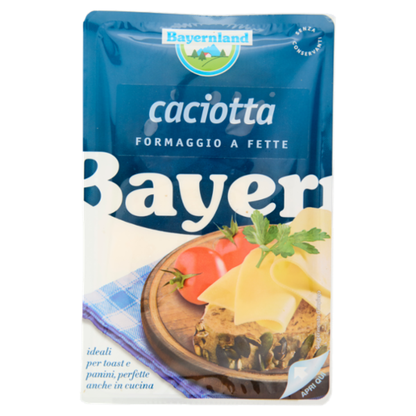 Bayernland caciotta Formaggio a Fette 140 g