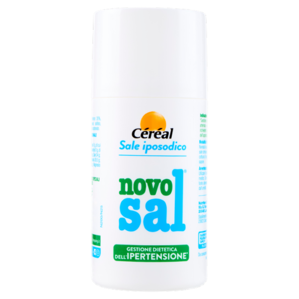 Céréal Novosal Sale iposodico da cucina, gestione dietetica dell'ipertensione - 200 g