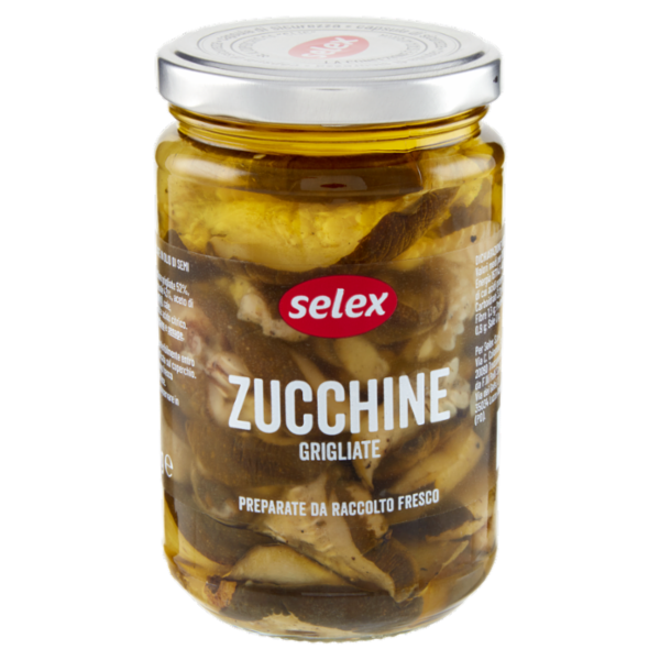 Selex Zucchine Grigliate in Olio di Semi di Girasole 280 g